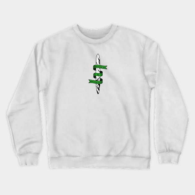 Breathe in, breathe out Crewneck Sweatshirt by meganther0se